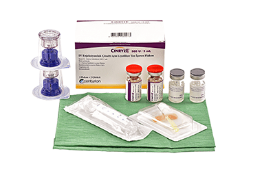 CINRYZE 500 IU/5 ML IV ENJ. ICIN LIYOFILIZE TOZ VE COZUCU (2 FLAKON)
